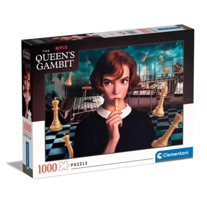Clementoni 1000 db-os puzzle - The Queens Gambit - A vezércsel (39698)