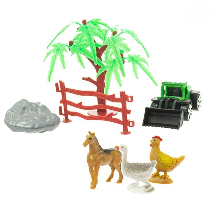 Комплект селскостопански животни, Многоцветен