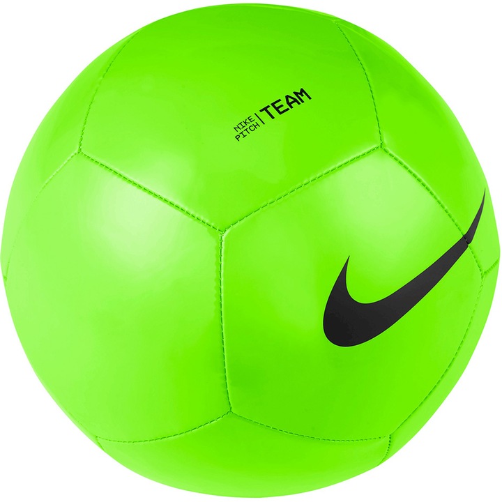 Minge fotbal, Nike, Cauciuc/Poliuretan, 3, Verde/Negru