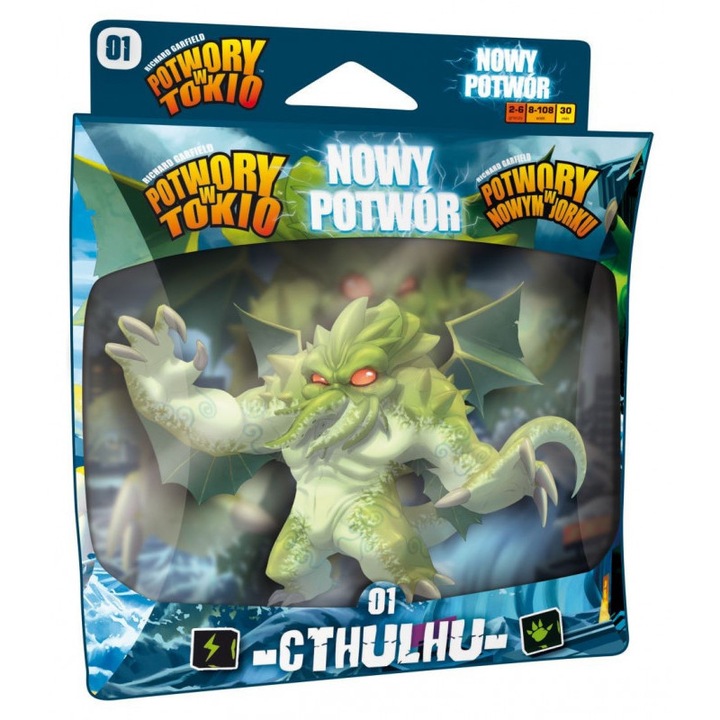 Monsters in Tokyo Cthulhu játékkiterjesztés, 8 év felett, többszínű