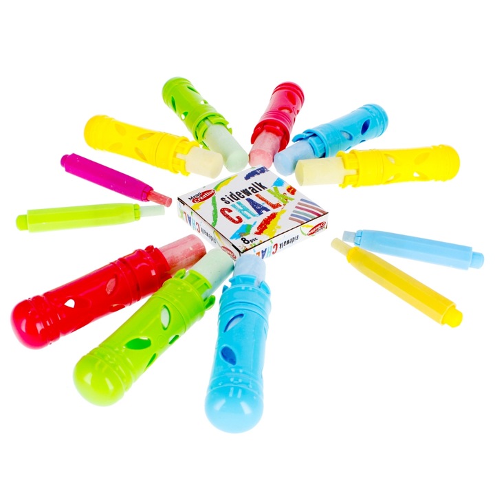 Комплект тебешири за деца, Mega Creative, Многоцветен