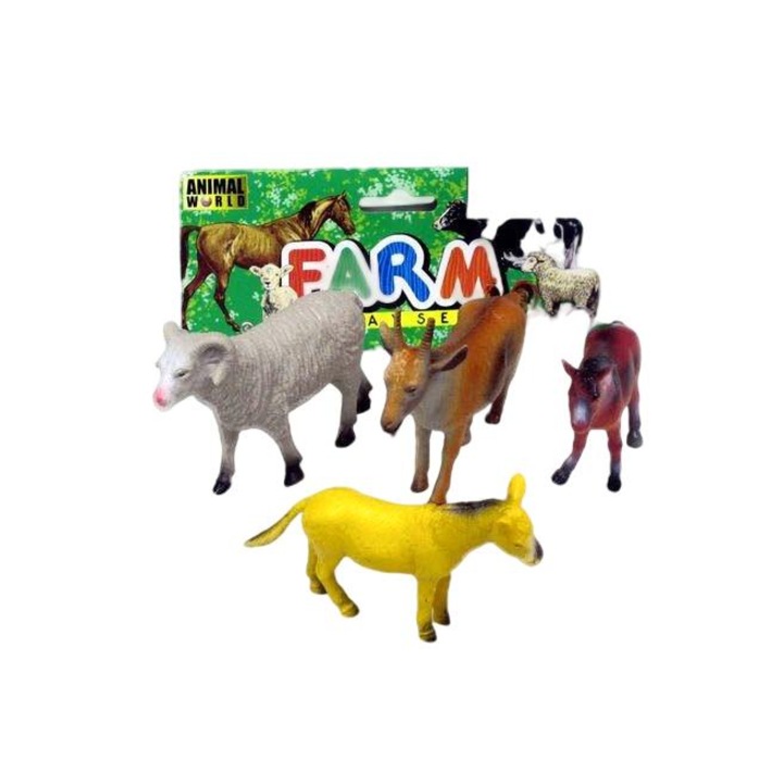 Set figurine, Animal World, Model Animale, 18 x 27cm, Multicolor