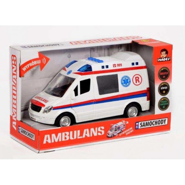 Ambulanta de jucarie, Madej, Multicolor