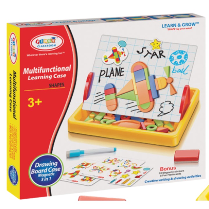 Mágneses tábla geometriai alakzatok rajzolásához, ELSŐ