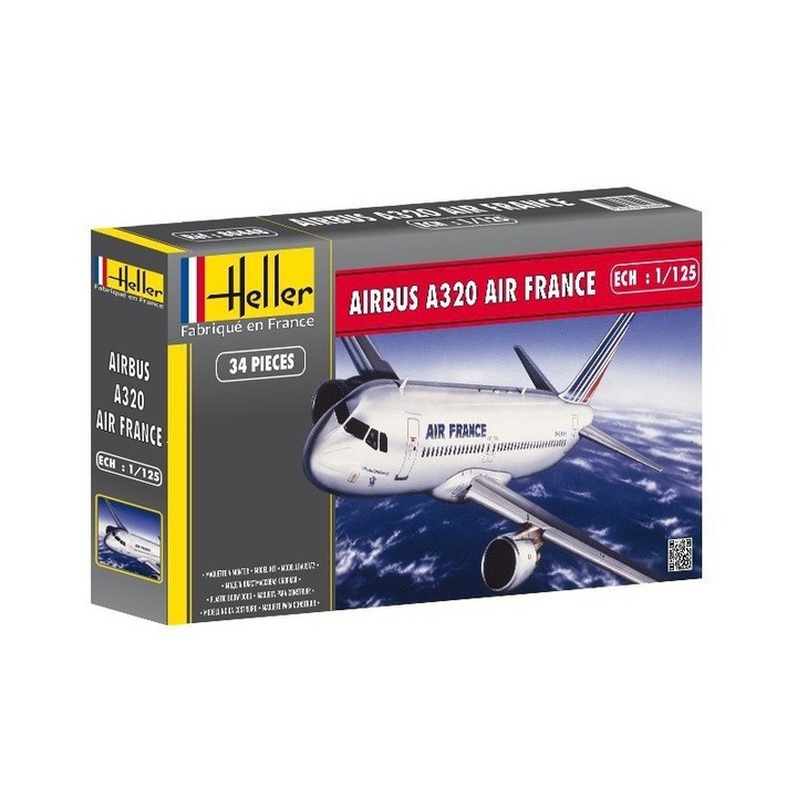 Airbus A320 replika, Heller, 34 db, Fehér