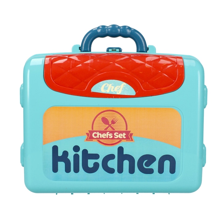 Bucatarie pentru copii, Plastic, Multicolor
