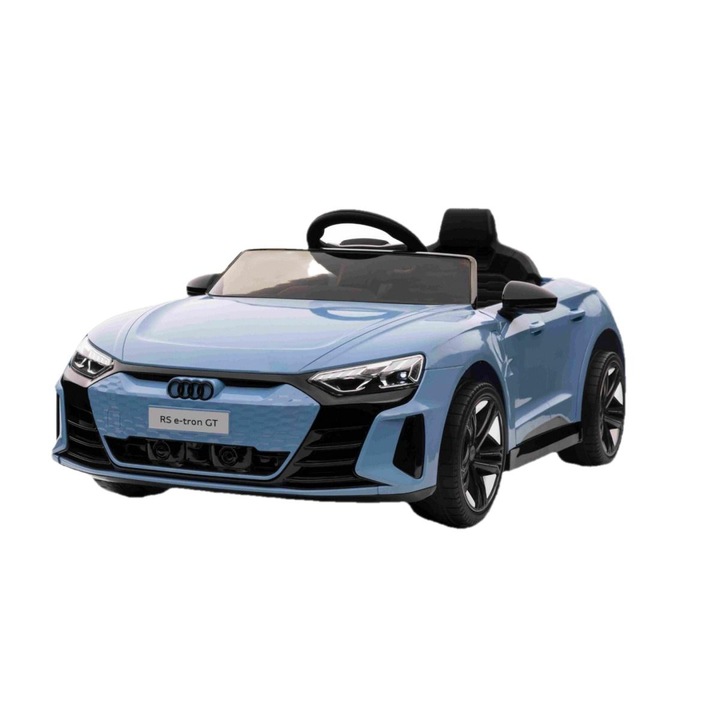 Детска кола, Модел Audi RS E-Tron GT, 4 x 25W, 12V7Ah, Син