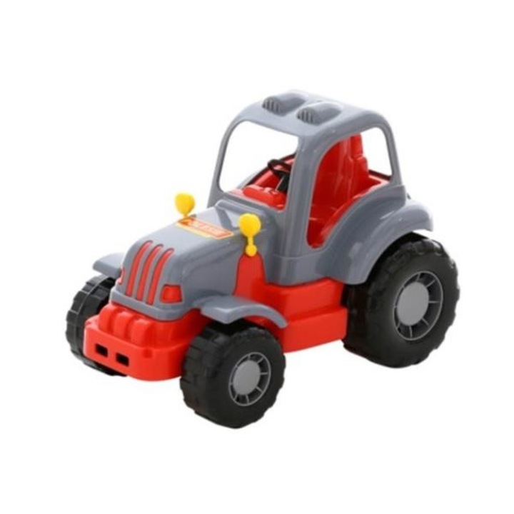 Tractor de jucarie, Polesie, Plastic, Multicolor, 3+