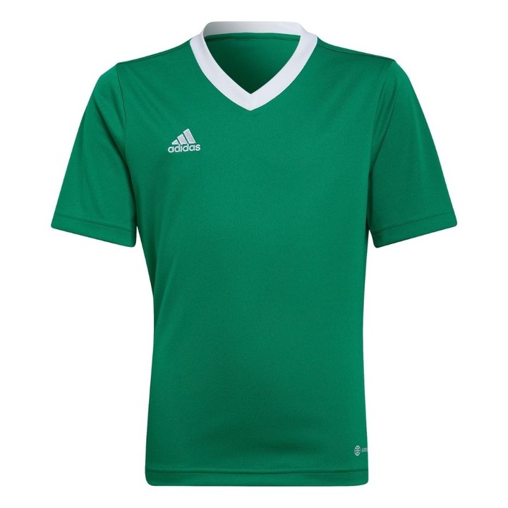 Детска спортна тениска Adidas, Aeroready, полиестер, зелена, 176 см