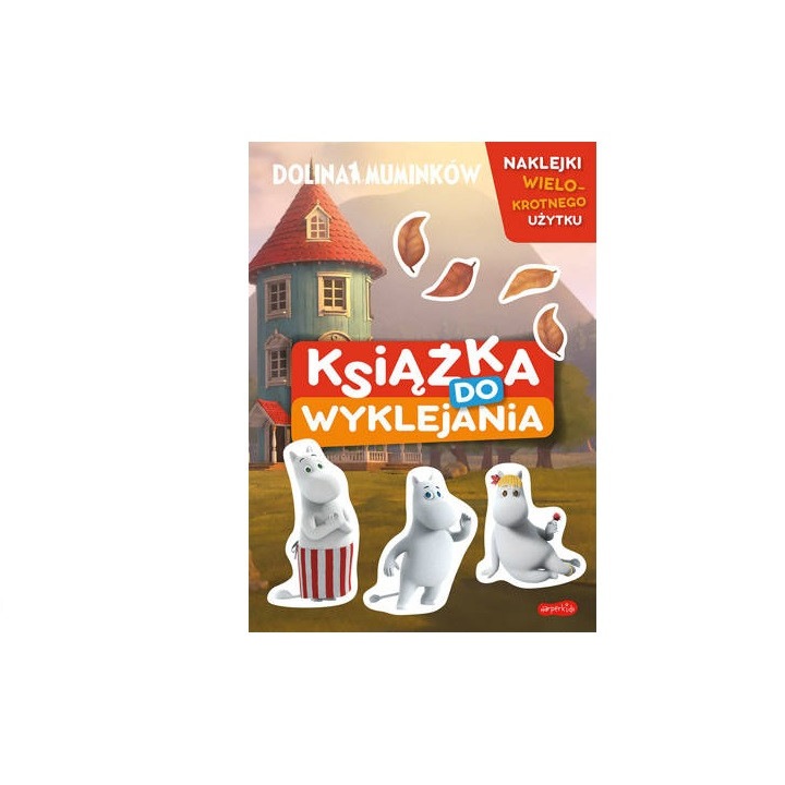 Книга със стикери, HarperKids, Moominvalley, Multicolor