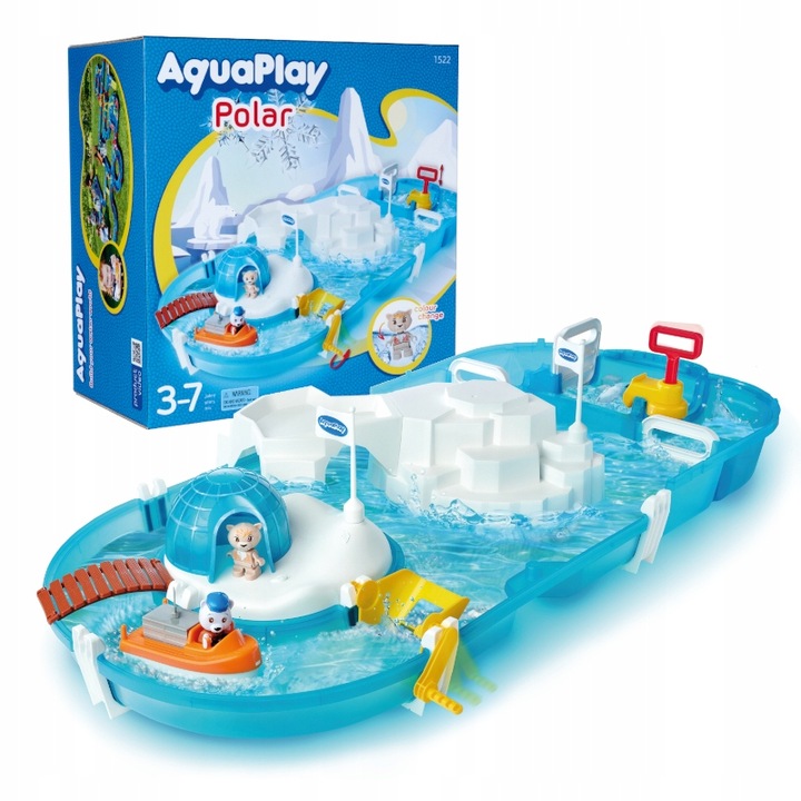 Set jucarie acvatica Polar Aquaplay, Albastru, 3 ani+