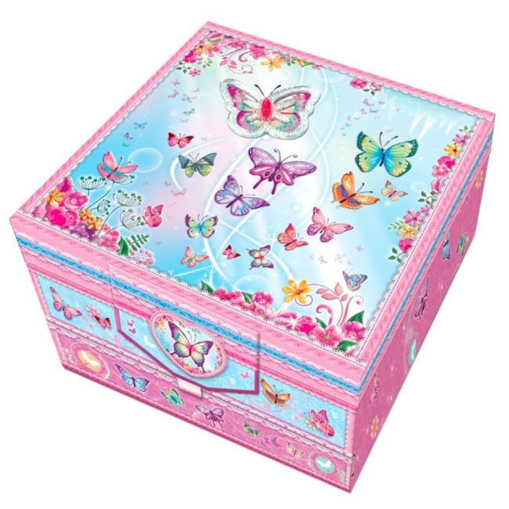 Fiókos doboz lányoknak, Pecoware, Karton, Multicolor