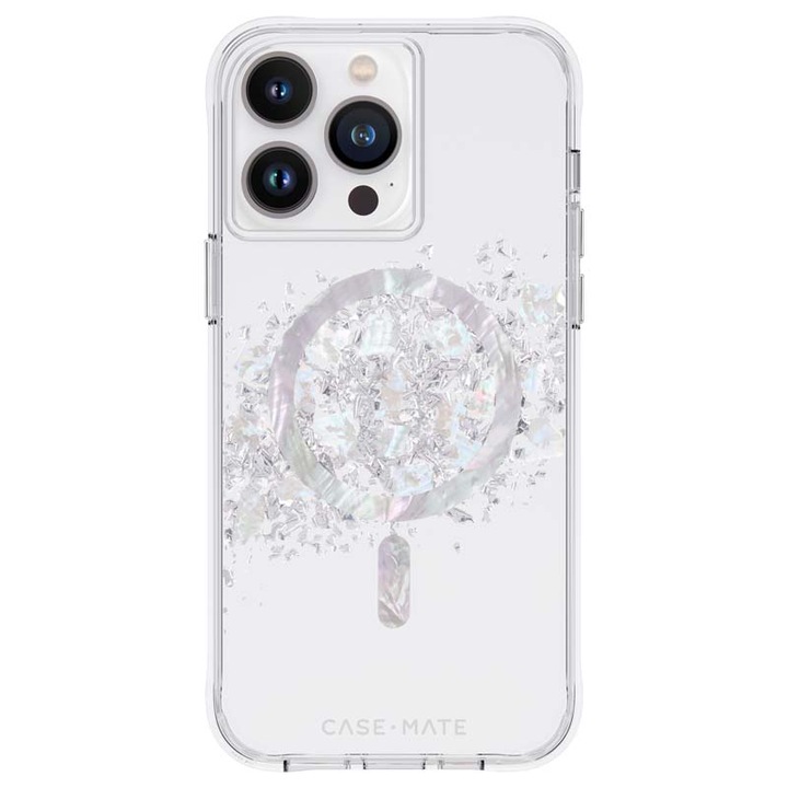 ND38_CM049294 Case-Mate Karat MagSafe - Кейс за iPhone 14 Pro Max с перла (A Touch of Pearl)