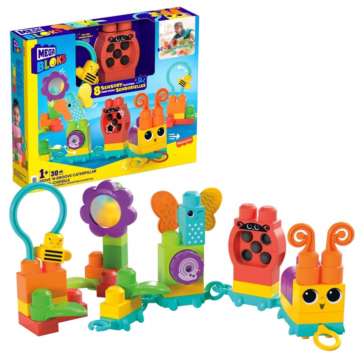 Hernyóvonat, Multicolor, 1-3 év