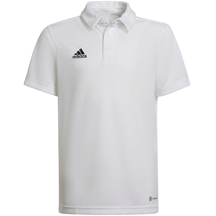 Детска поло тениска, adidas Entrada 22 HC5059, Бял, 147-152 CM