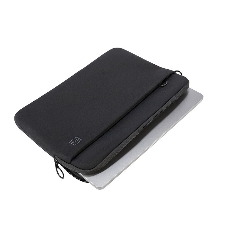 Husa laptop, Tucano, Compatibila cu MacBook Pro, Neopren, 14 inch, Negru