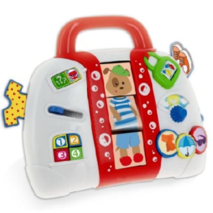 Jucarie interactiva copii, Smily Play, Plastic, +18luni, Multicolor
