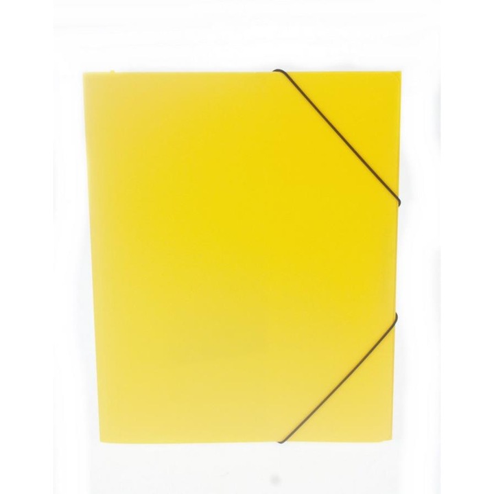 Dosar A4, Plastic, Galben