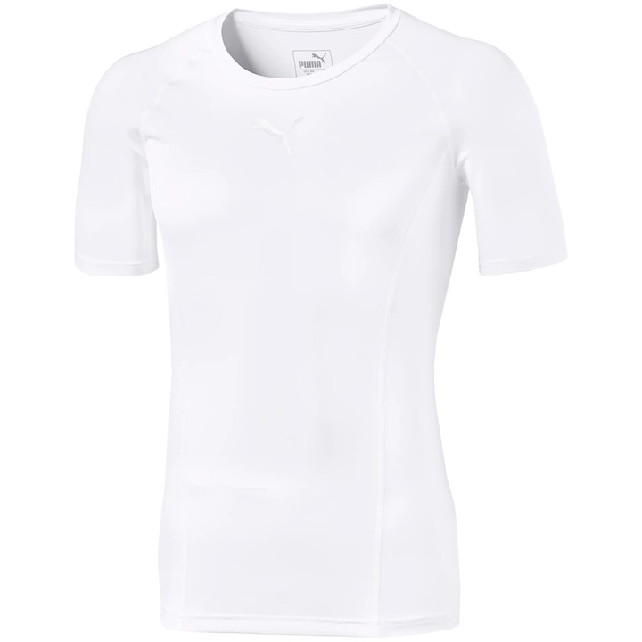 Férfi póló, Puma, LIGA Baselayer Tee SS, fehér, XL