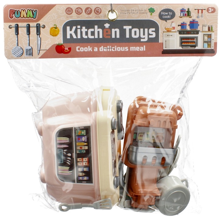 Детски кухненски комплект Mega Creative Пластмасов 3 години+ Многоцветен