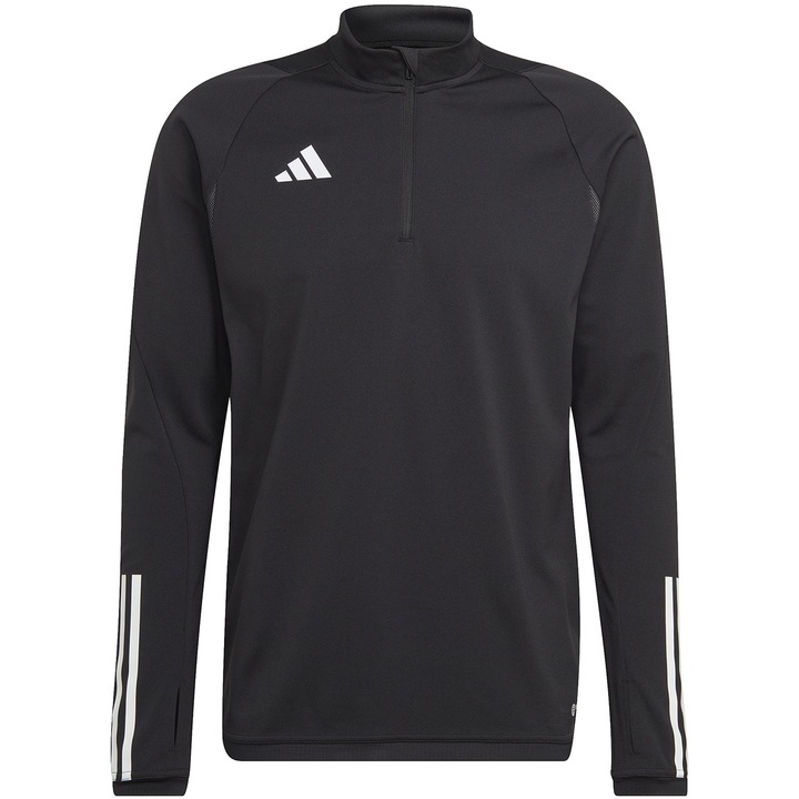 Bluza pentru barbati, Adidas, Poliester, Negru, Negru