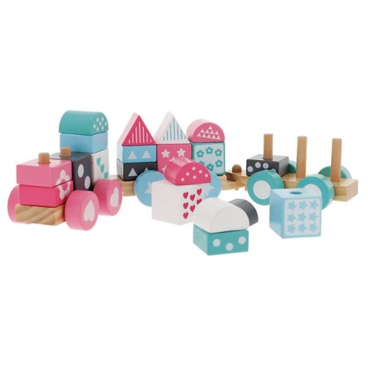 ND17_ZB-126237 Vagoane de jucarie, Trefl, Lemn