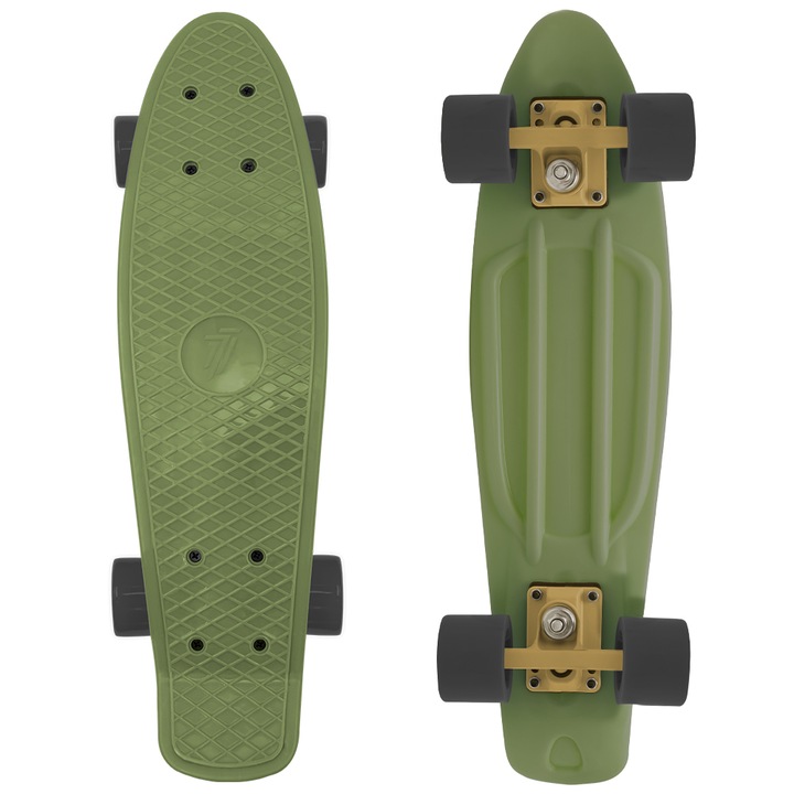 Pennyboard, Seven, Polypropylene, Olive/Grey