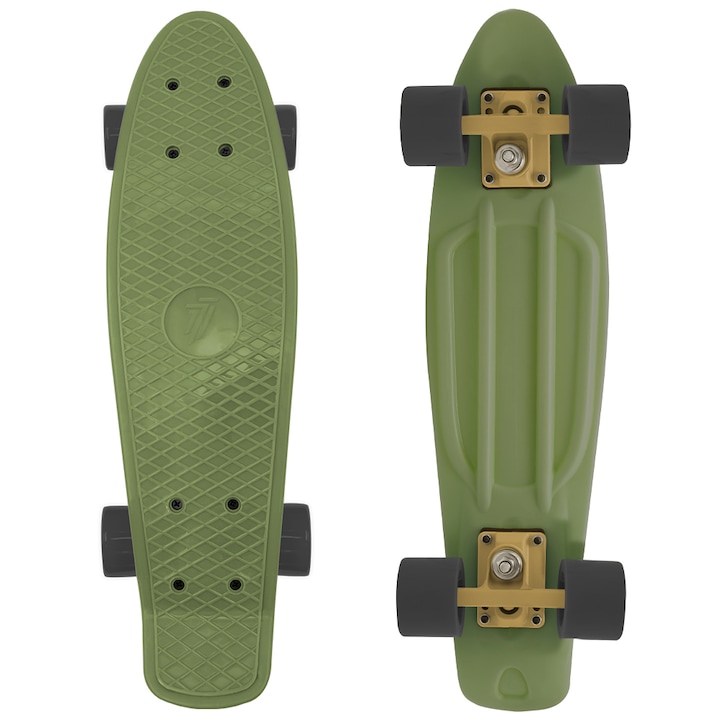Pennyboard, Seven, Polypropylene, Olive/Grey