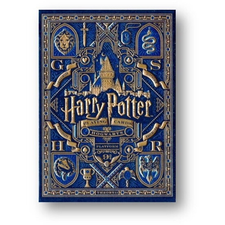 Játékkártya csomag, modell Harry Potter, Póker, Hollóhát, Kék