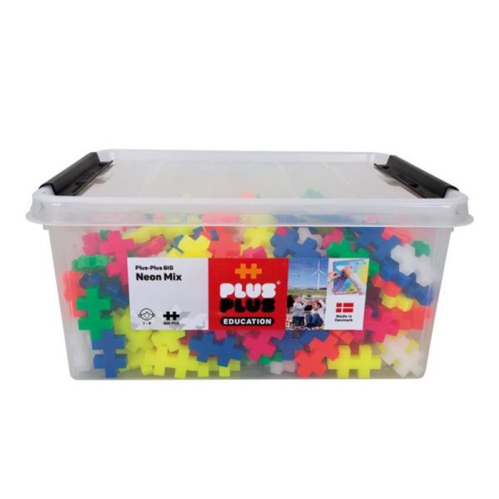 Set de constructie, Plus Plus, 400 elemente, Multicolor, + 1 an
