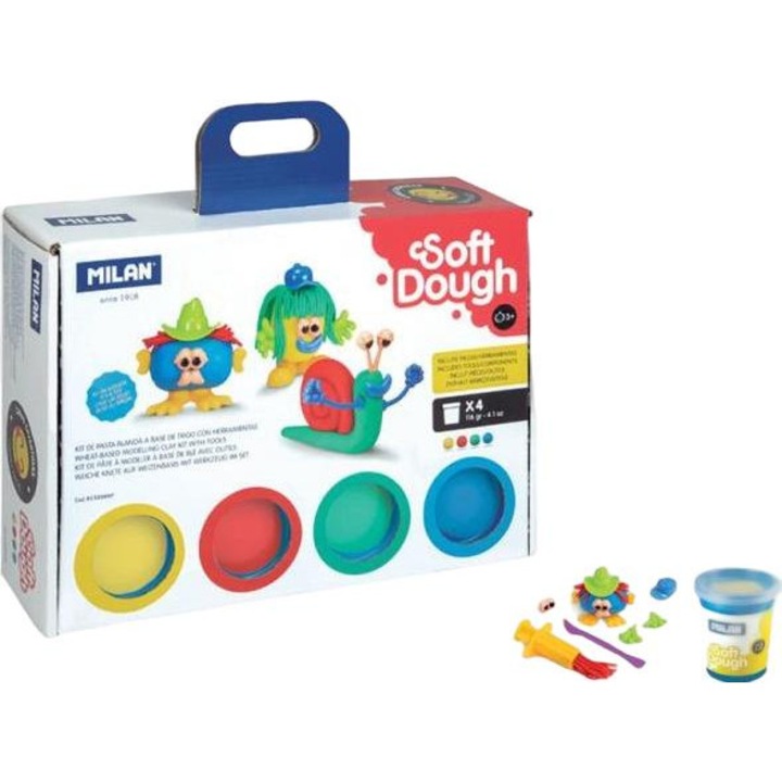 Set aluat modelator pentru copii, Milan, 3+, Multicolor
