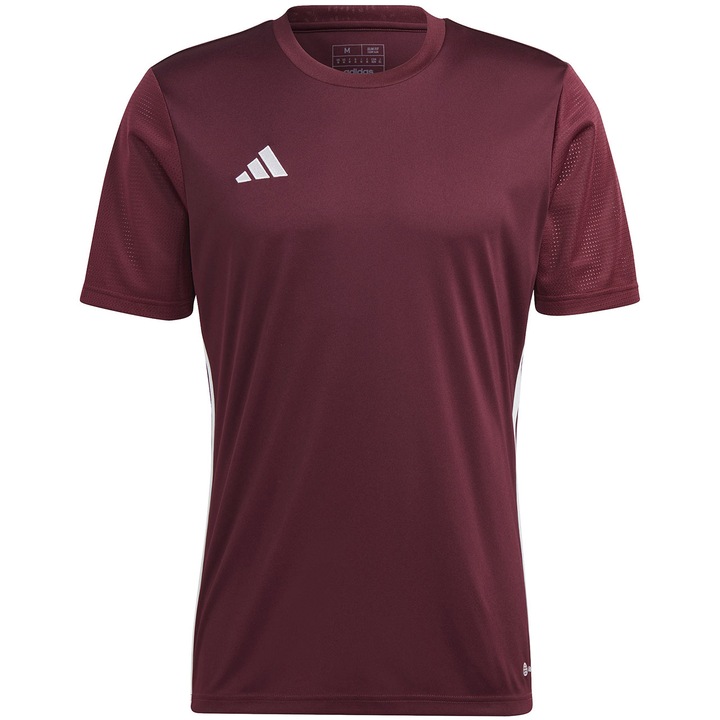 Мъжка спортна тениска Table 23, Adidas, Полиестер, Бордо, L