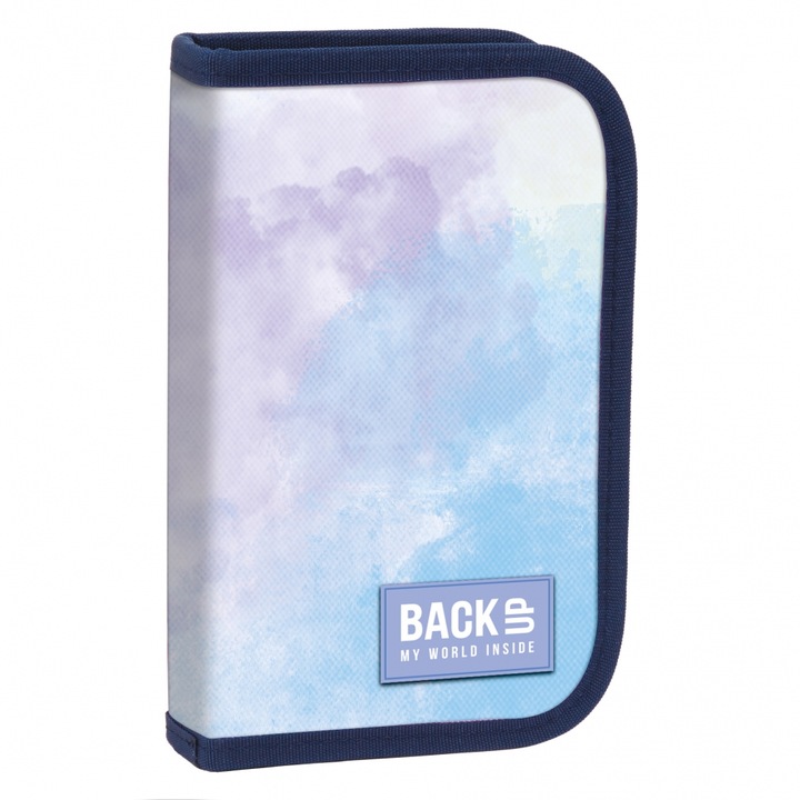 BackUp kihajtható tolltartó felszerelt - Pastel Sky