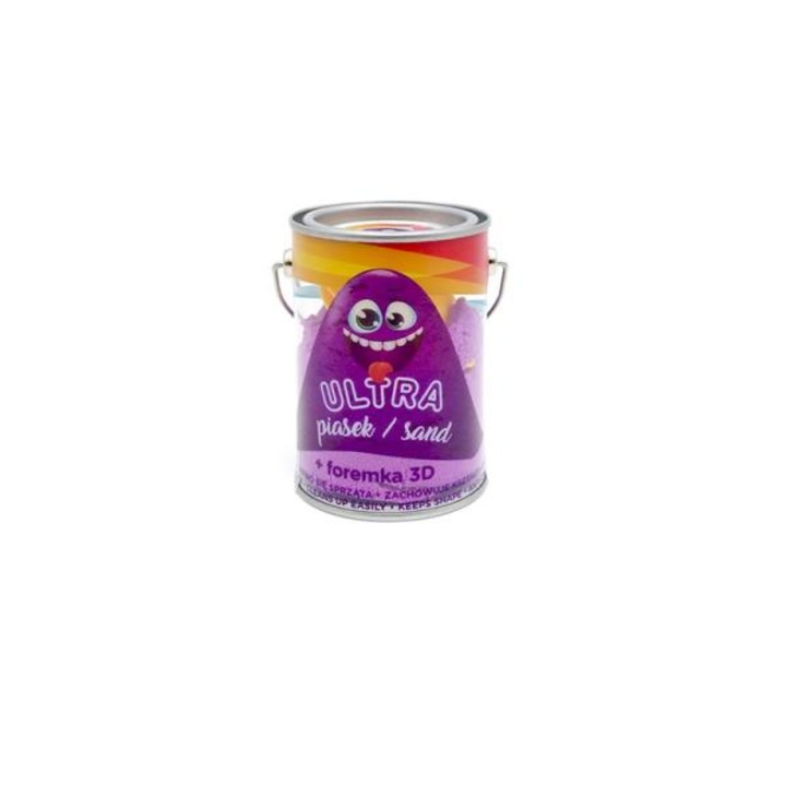 Nisip cinetic la cutie, 150 g, violet + matrita 3D leu