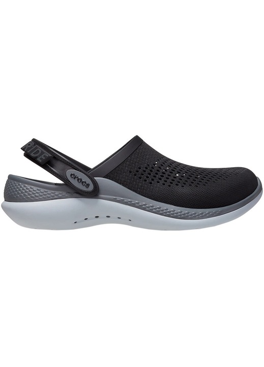 Papuci pentru barbati Crocs LiteRide 0 Clog, Negru/Gri