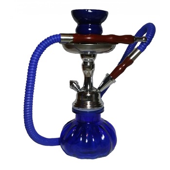 Narghilea Albastra Dream Color 25 CM cu un furtun. Narghilea Albastra Dream Color 25 CM cu un furtun.