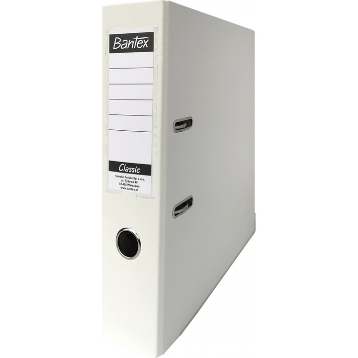 Dosar clasic, Bantex, Polipropilena, A4/80, Alb