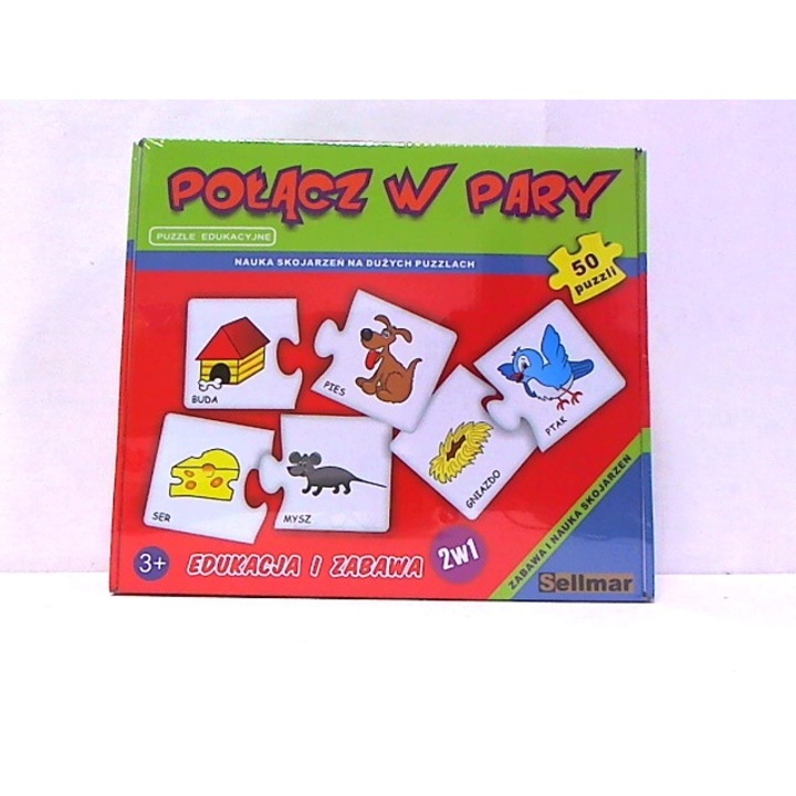 Pedagógiai rejtvény PE6 párosító puzzle 51351