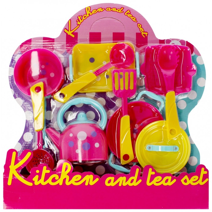 Комплект играчки кухненски аксесоари 36x37x7 см