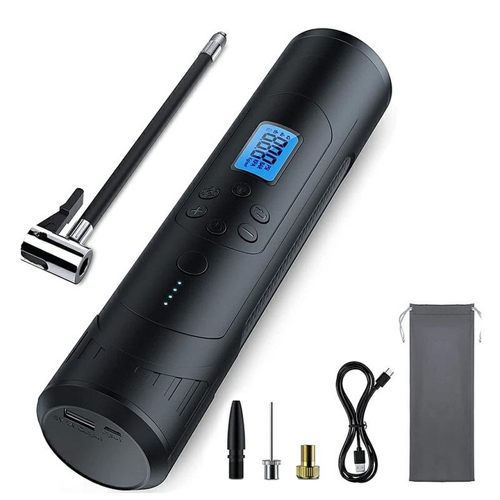 Compresor pompa baterie, Metal