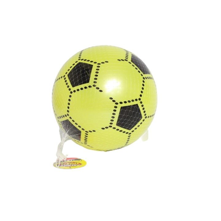 Gyereklabda, PVC, 23 cm, Fekete/Sárga