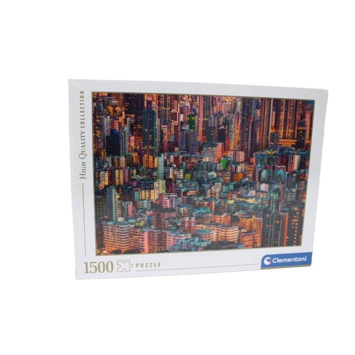 Пъзел 1500 части Clementoni, The Hive HongKong, Многоцветен