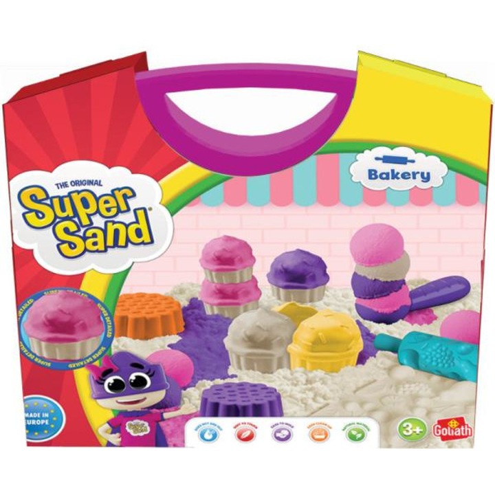 Set nisip modelator, Super Sand, Goliath, Multicolor