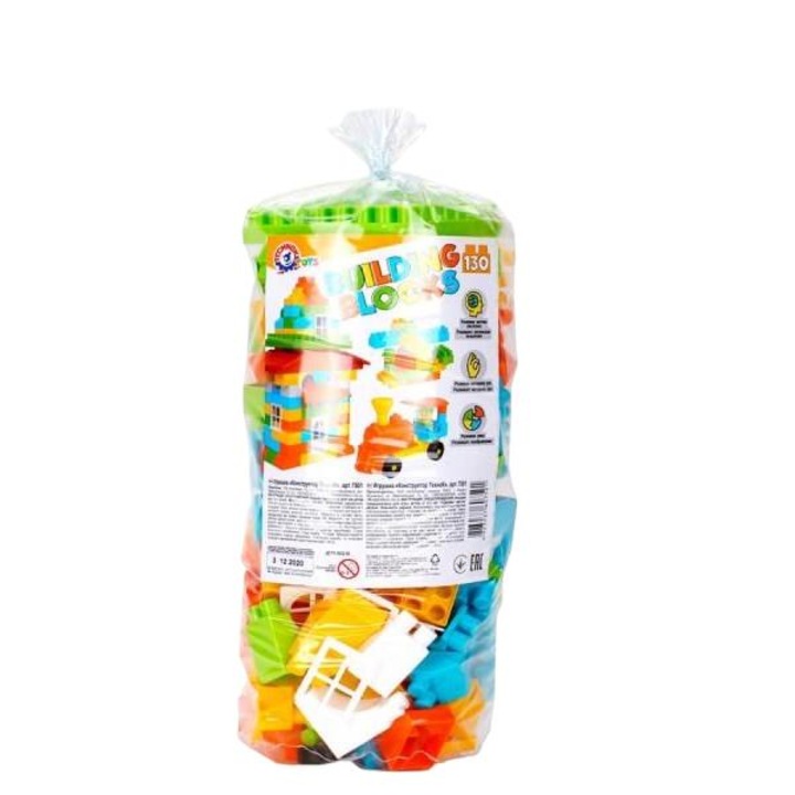 Комплект от 130 конструктора TechnoK Toys, 3 години+, Многоцветни