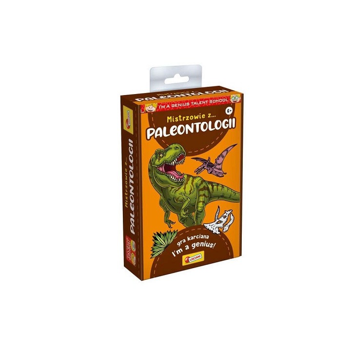 Lisciani Аз съм гений на играта с карти Paleontol. 01405