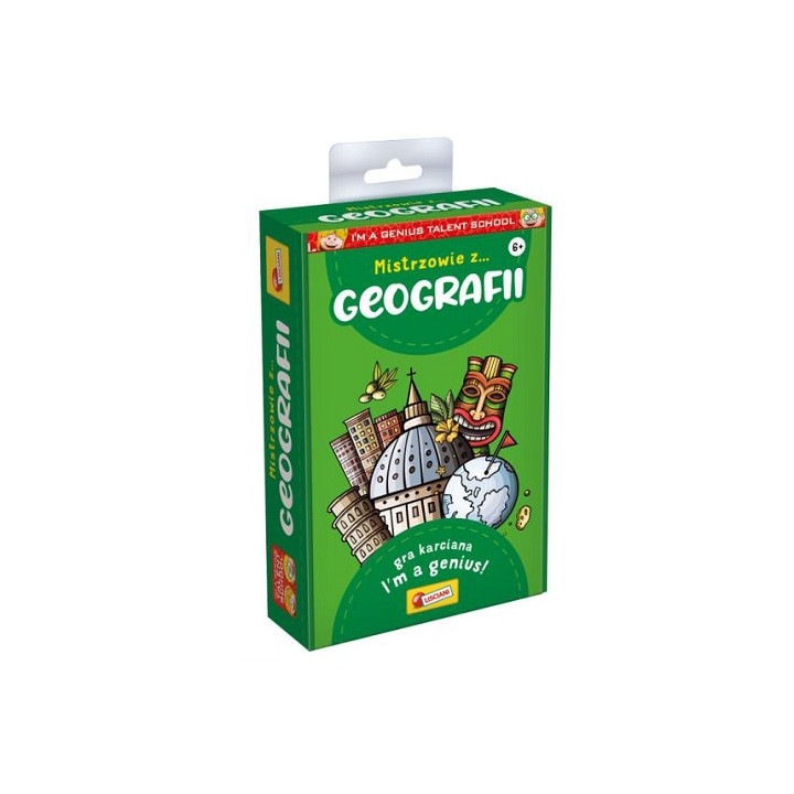 Lisciani I am a genius игра на карти География 01412