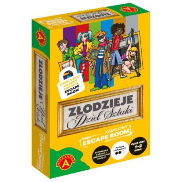 Joc de societate Alexander, Escape room, Limba poloneza