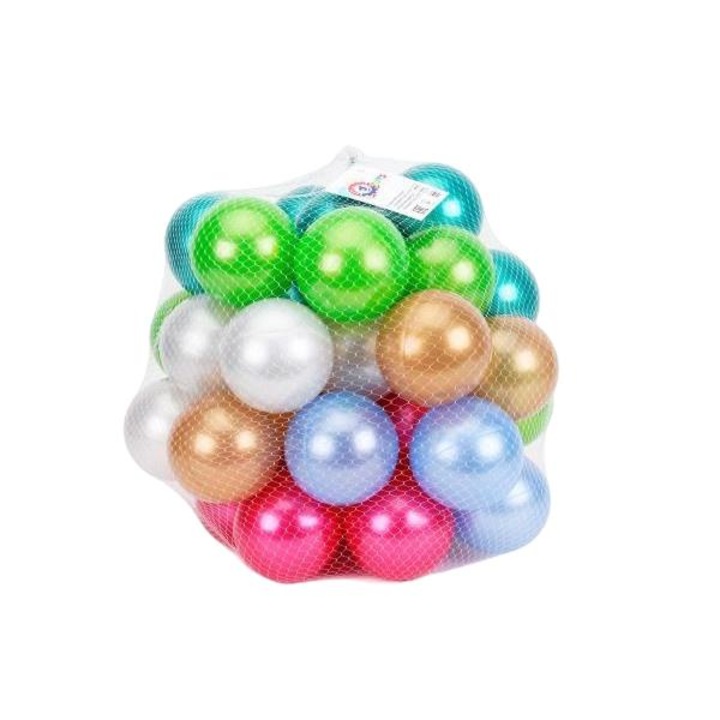 Комплект от 40 декоративни топки за деца ТехноК Многоцветни