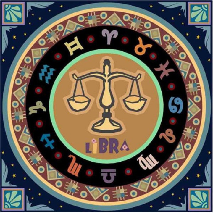 Set artizanat, Norimpex, Mandala 7D Zodiak Waga, 30x30cm