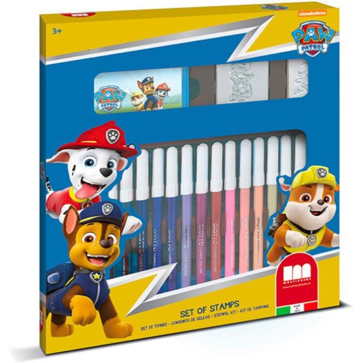 Печати и маркери, за оцветяване Paw Patrol